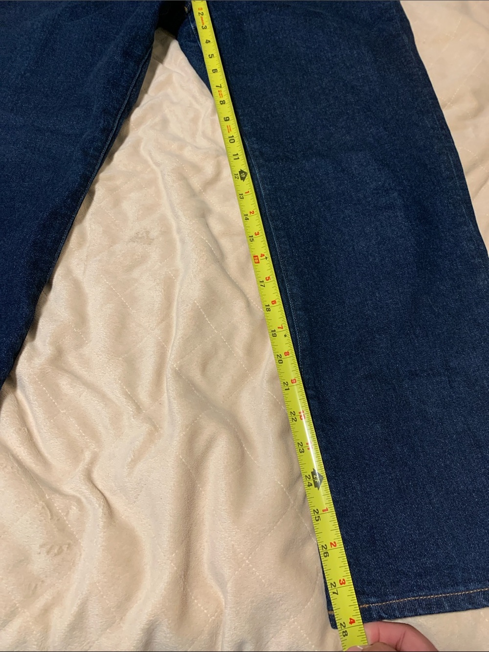 Women’s Madewell Dark Blue 90s Straight-Leg Jeans - Picture 8 of 9
